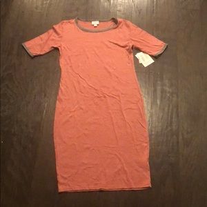 Never worn LuLaRoe Julia dress with tags!